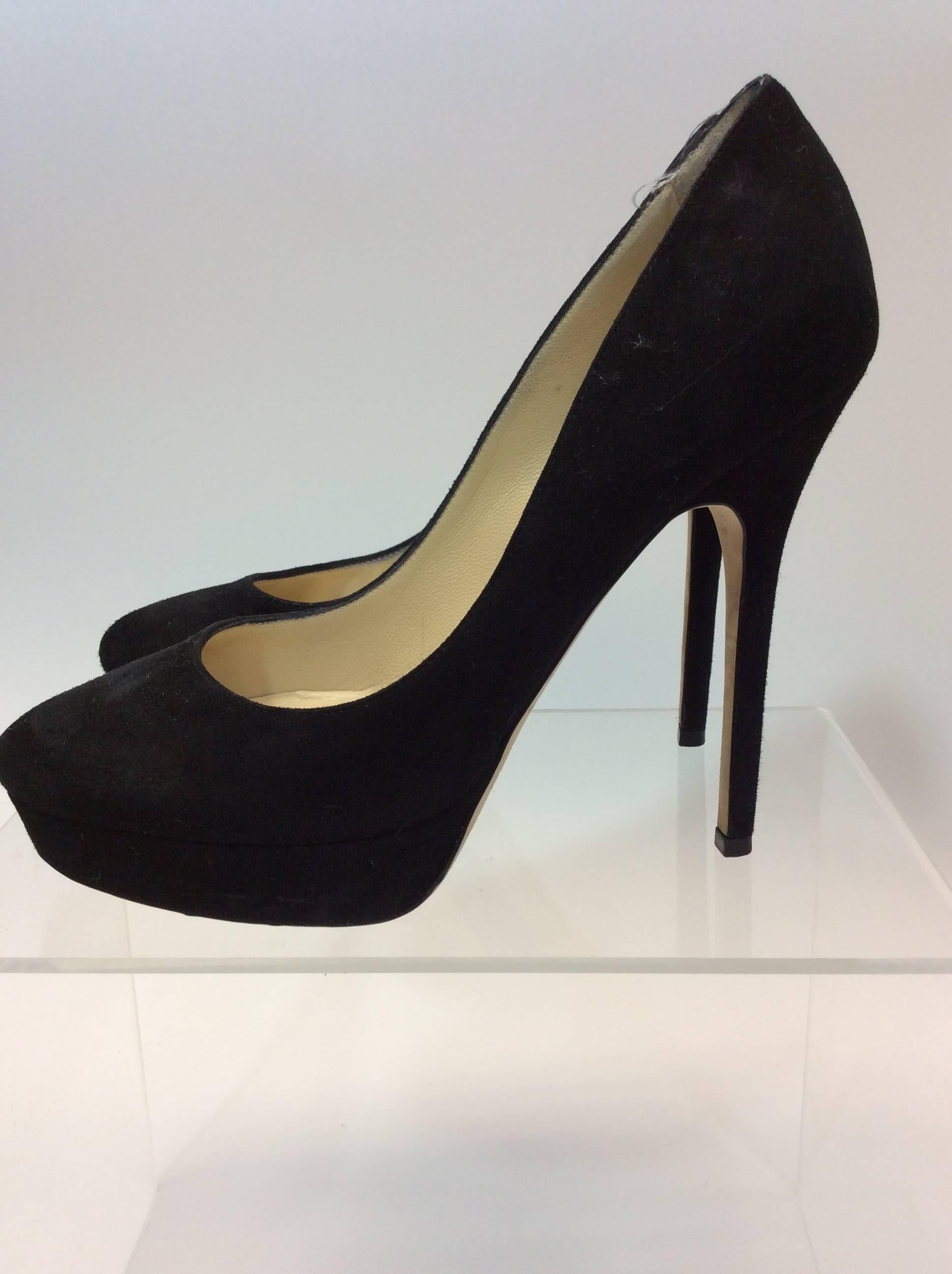 Jimmy Choo Black Heels
5 inch heels
Size 37.5
$250
