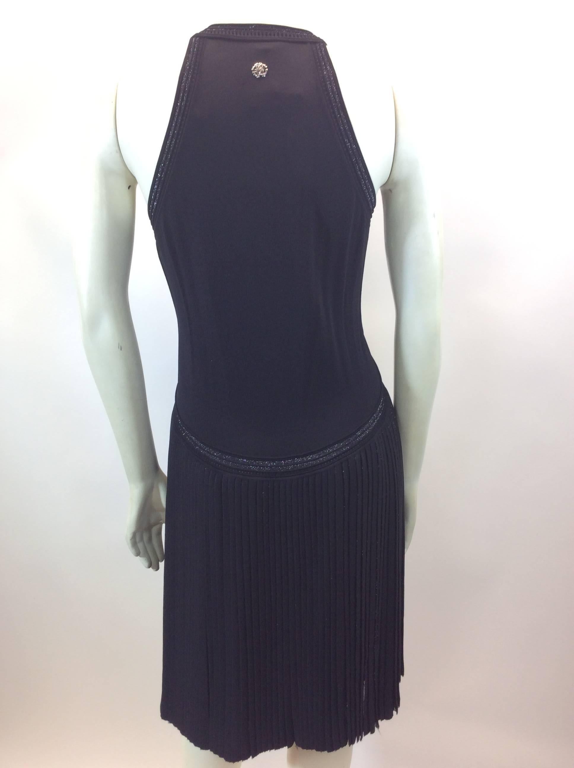 Robert Cavalli Black Formal Dress In Excellent Condition For Sale In Narberth, PA