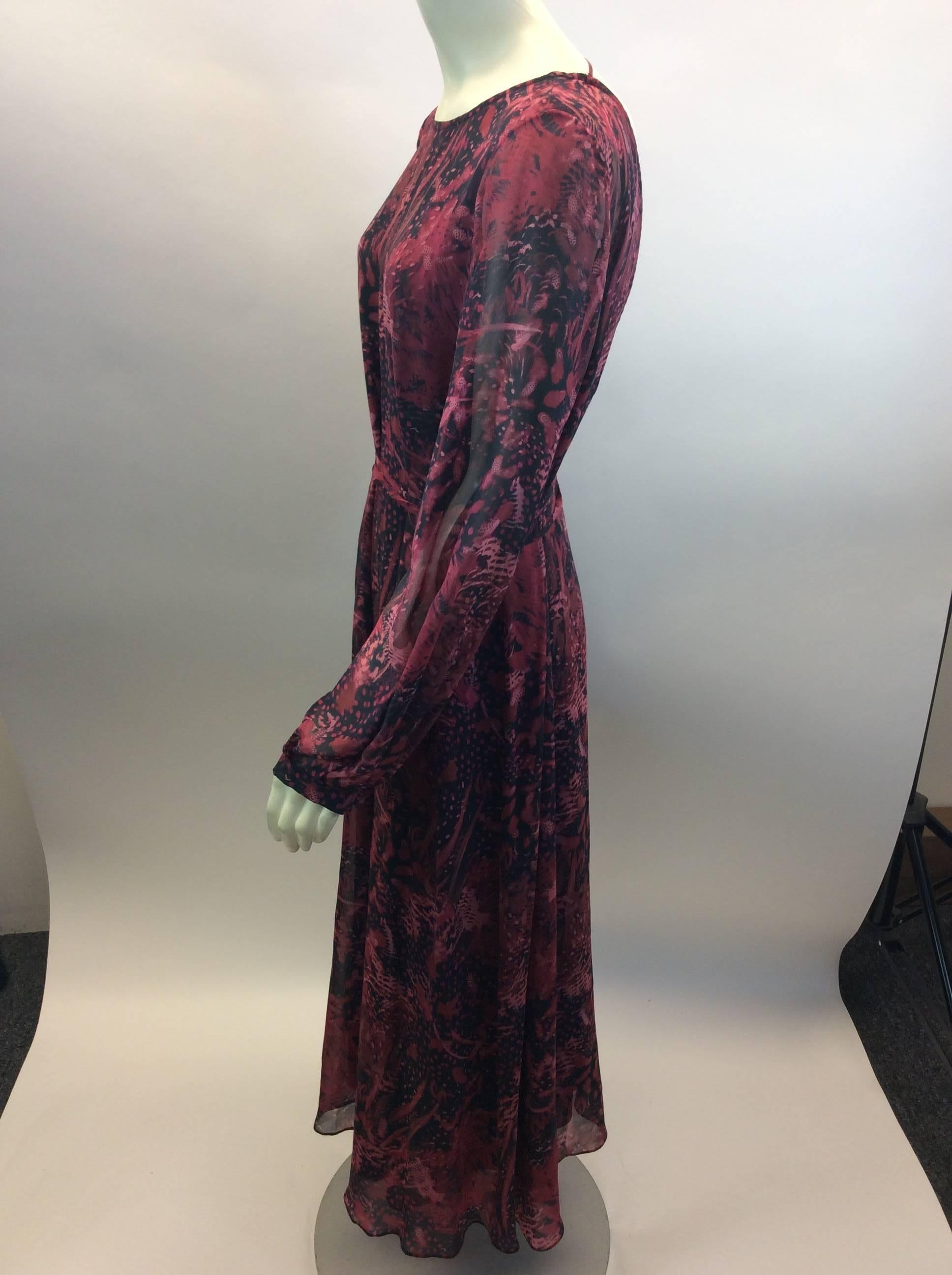 Iro Red and Black Print Maxi Dress
$225
Made in China
100% Silk
Size 36
Length 50