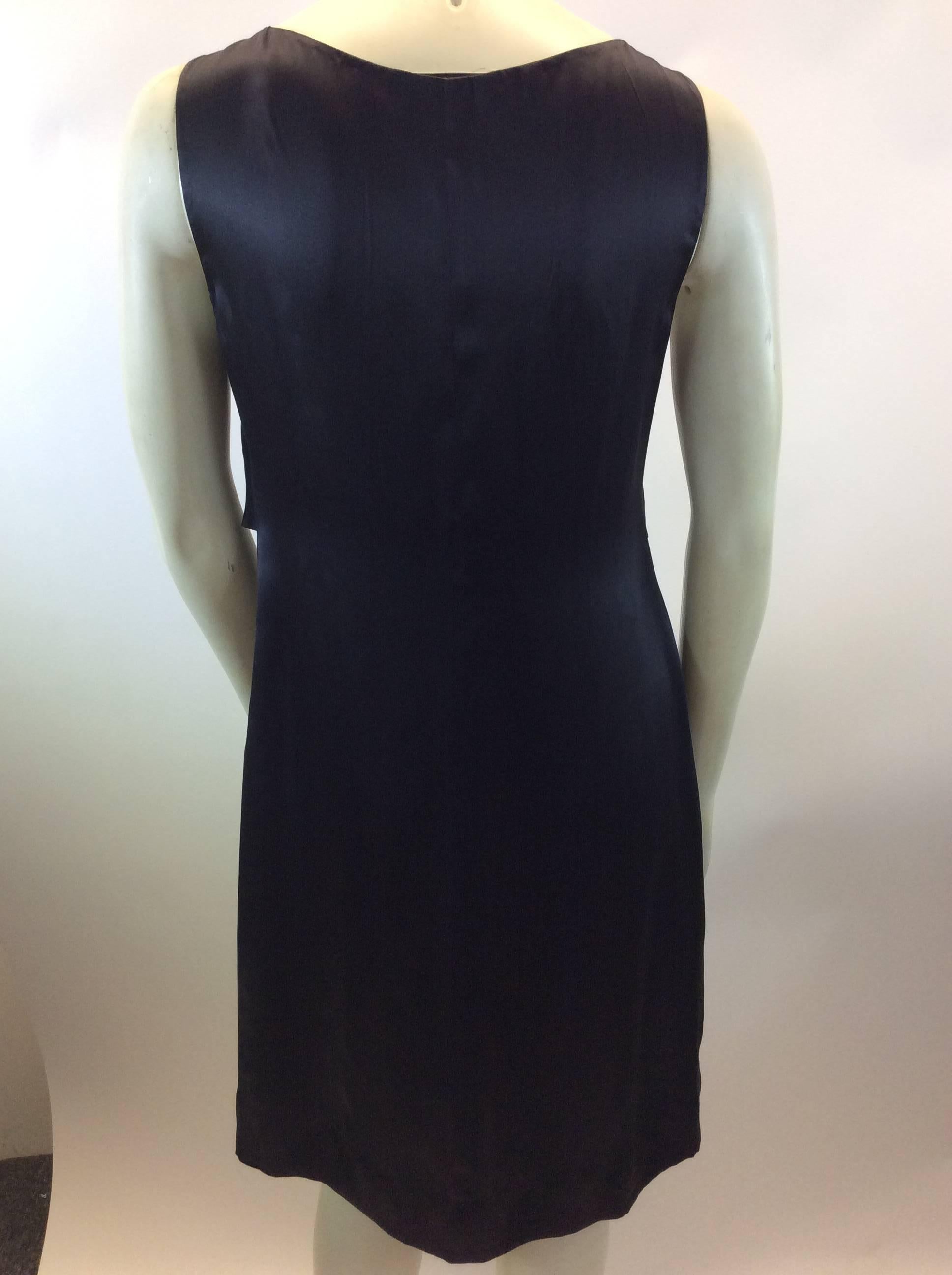 Prada Black Silk Dress In Excellent Condition For Sale In Narberth, PA