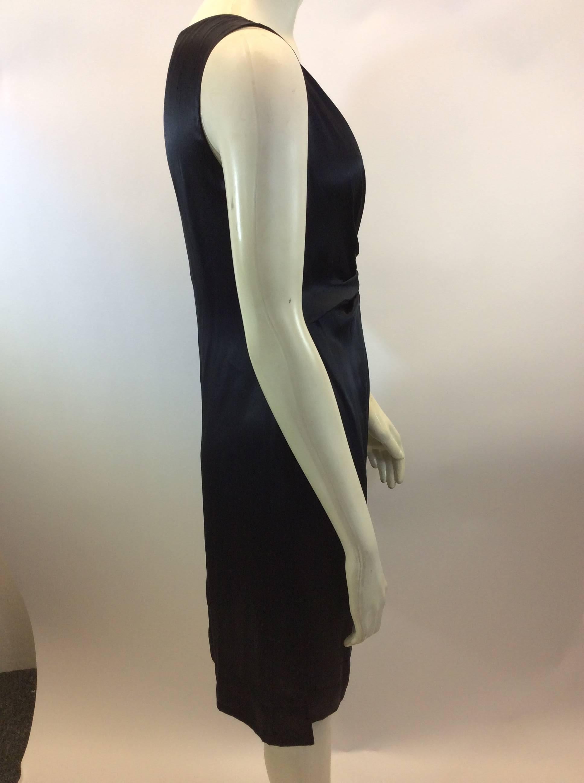 Women's Prada Black Silk Dress For Sale