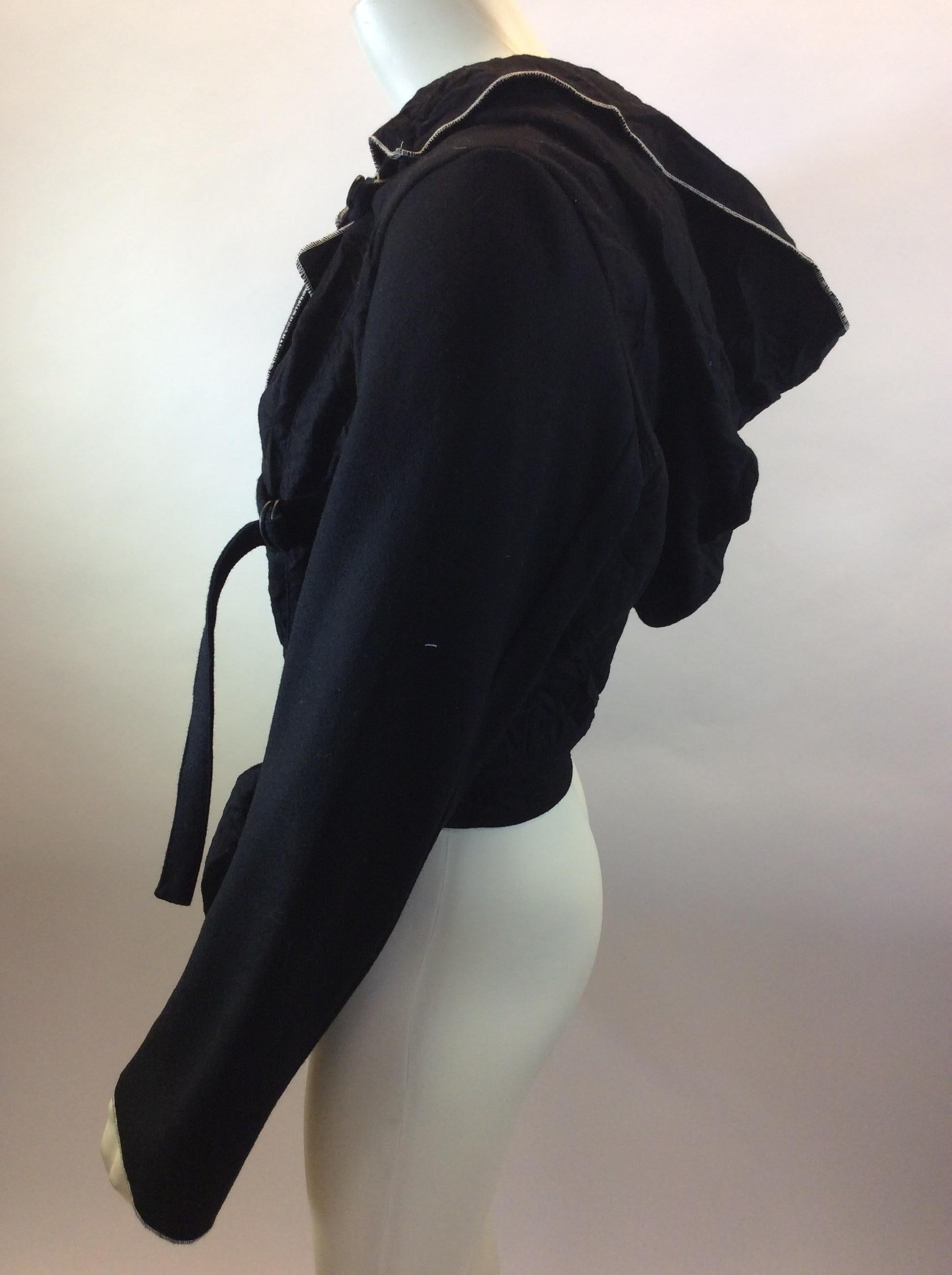 Ivan Grundahl Black with White Trim Wool Jacket
$225
Made in Portugal
80% Wool, 20% Nylon
Size 38
Length 17