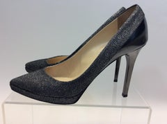 Jimmy Choo Silver Metallic Pump