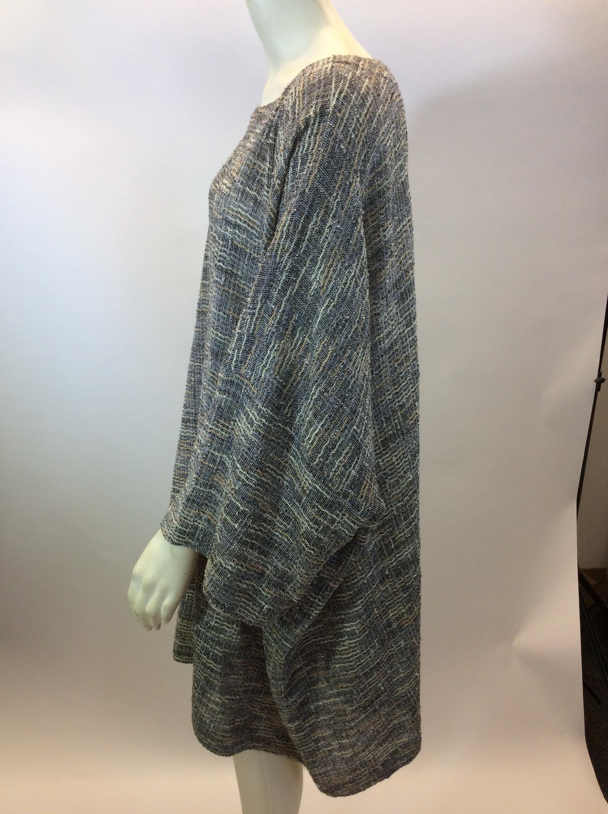 Eskandar Tweed Multi-Color Poncho
$299
Made in England
35% Cotton, 23% Polyamide, 21% Linen, 12% Polyester, 9% Acrylic 
Size 1 (Small)
Length: 33