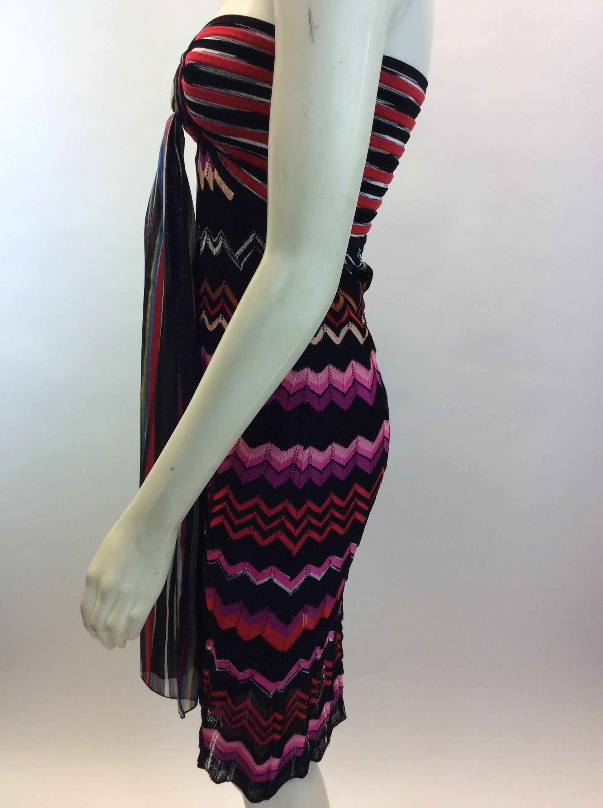 Missoni Multi-Color Striped Strapless Dress
$278
Made in Italy
73% Viscose, 27% Cotton
Size 4
Length 32
