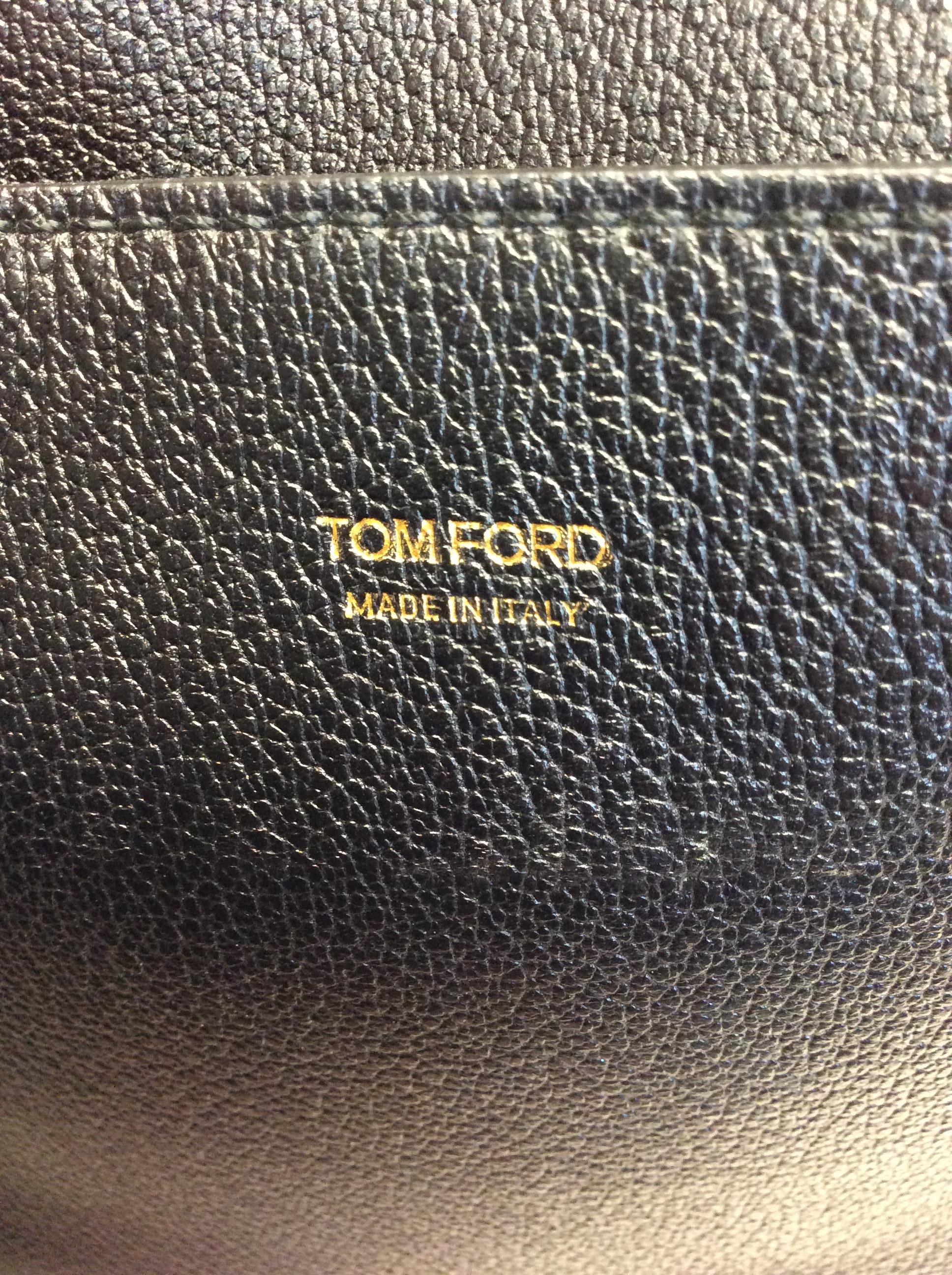 Women's Tom Ford Black Leather 'Jennifer' Bag