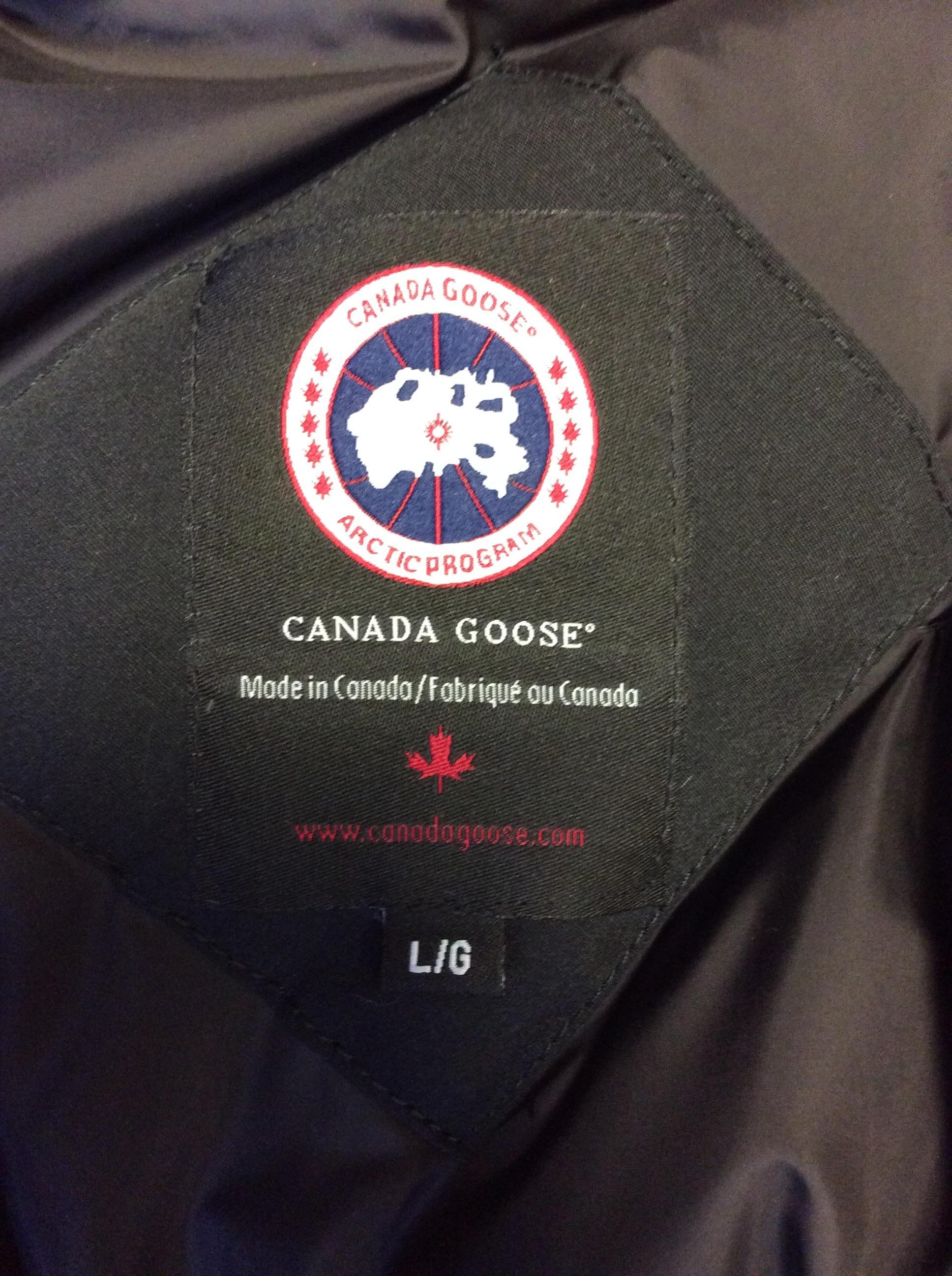 Canada Goose Black Fur Trimmed Coat For Sale 2