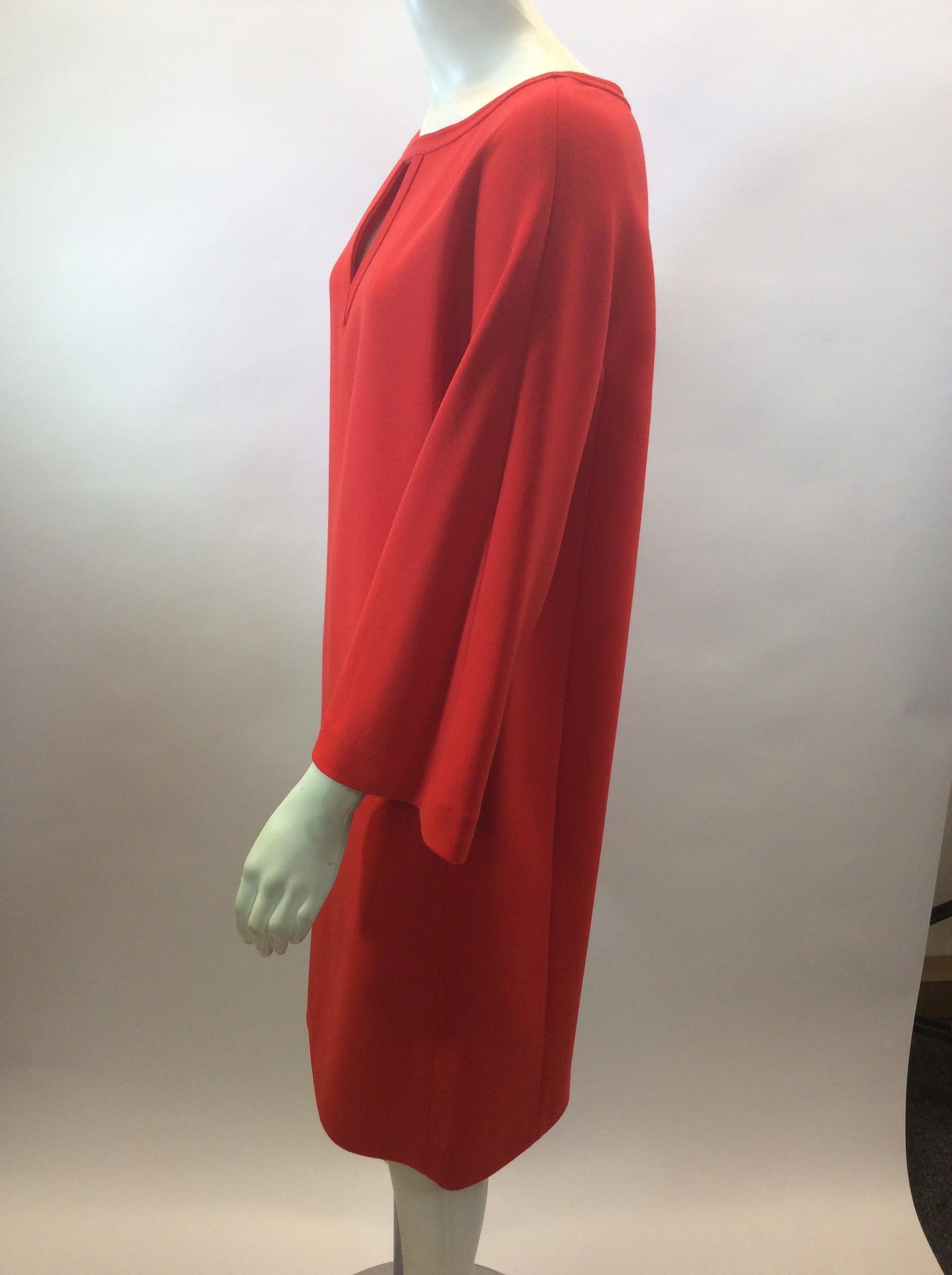 Charles Nolan Red Wool Dress
$299
Made in China
100% Wool
Size 6
Length 37