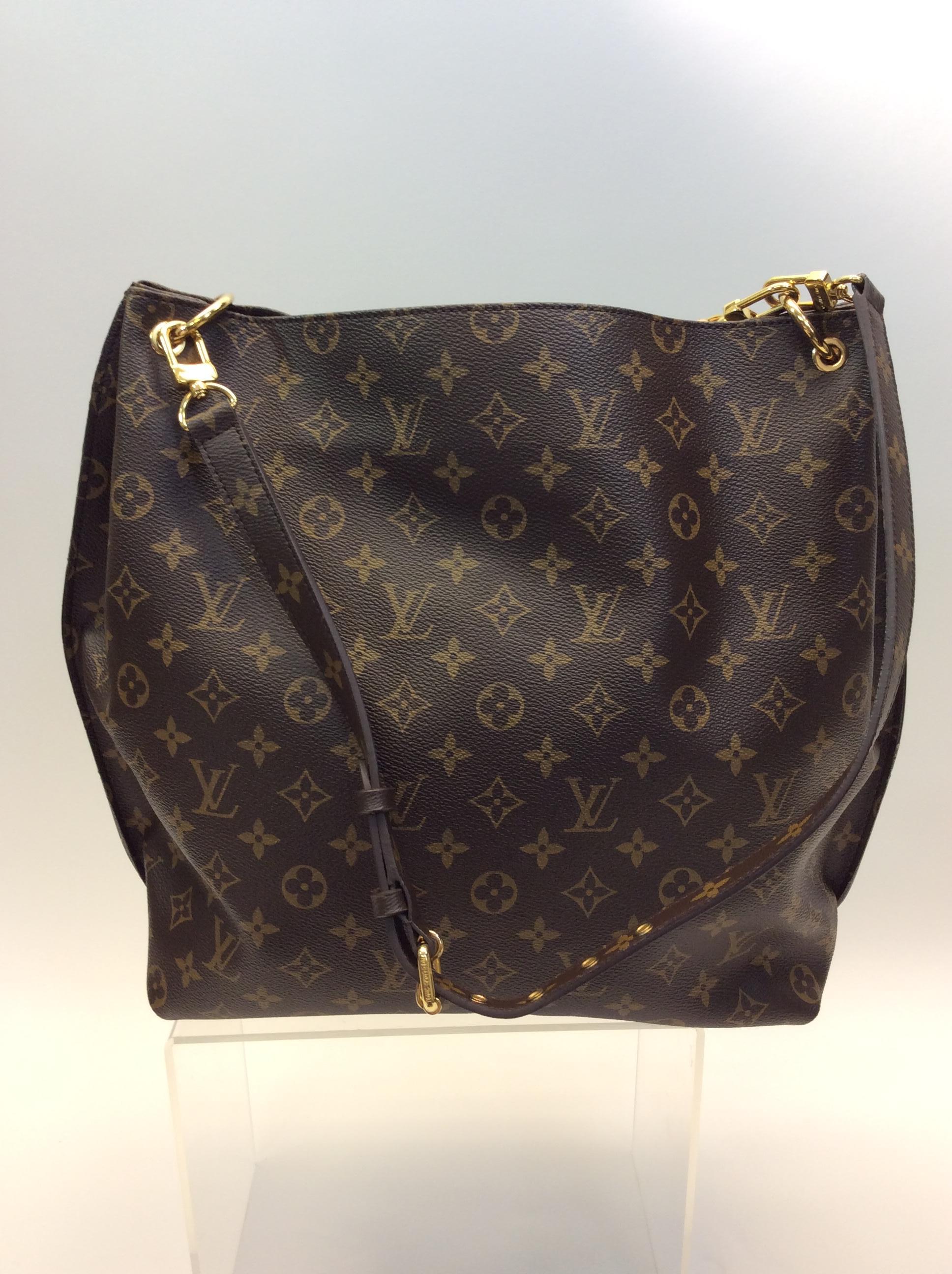 Black Louis Vuitton Brown Monogram Metis Shoulder Bag For Sale