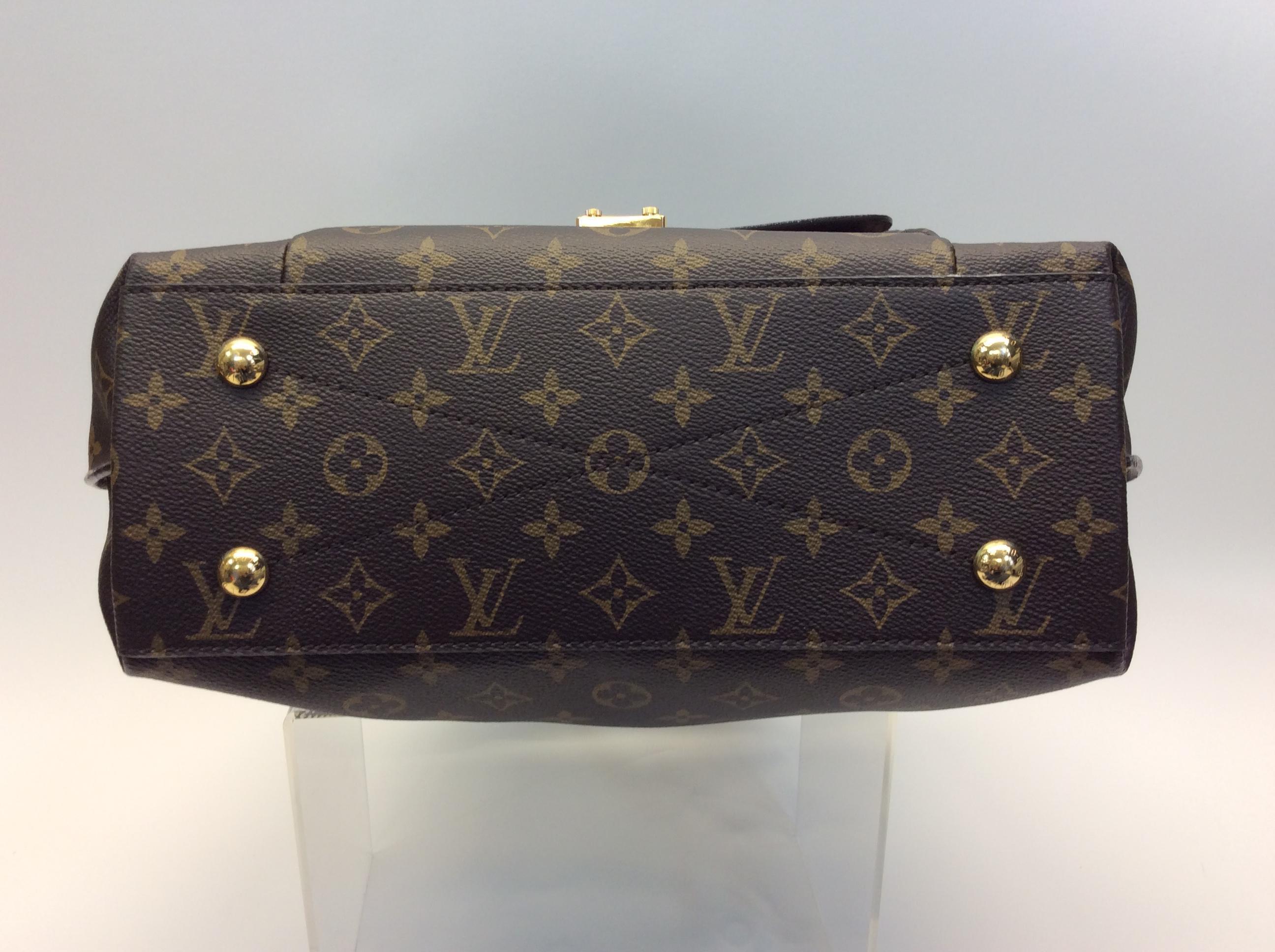 Louis Vuitton Brown Monogram Metis Shoulder Bag For Sale 4