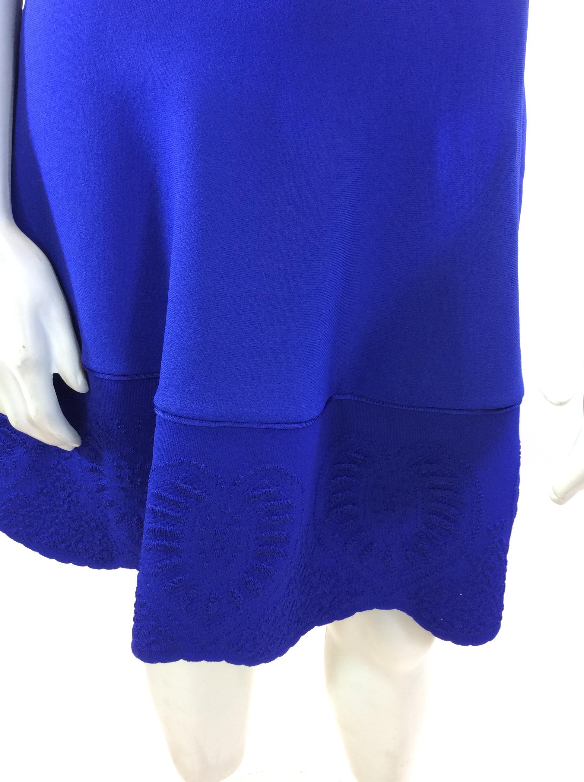 Roberto Cavalli Royal Blue Sleeveless Dress For Sale 2