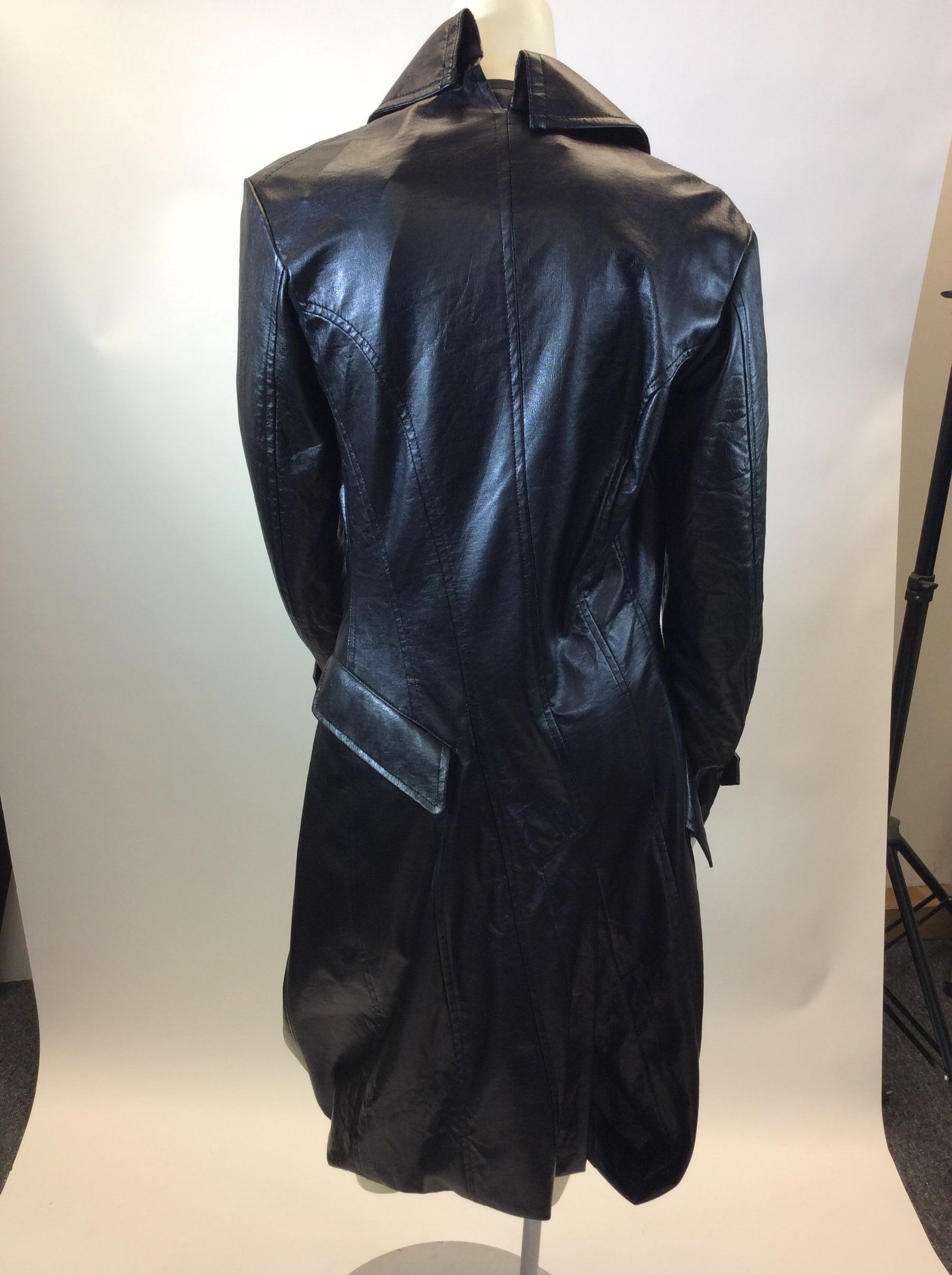 Junya Watanabe Black Trench Coat NWT In New Condition For Sale In Narberth, PA