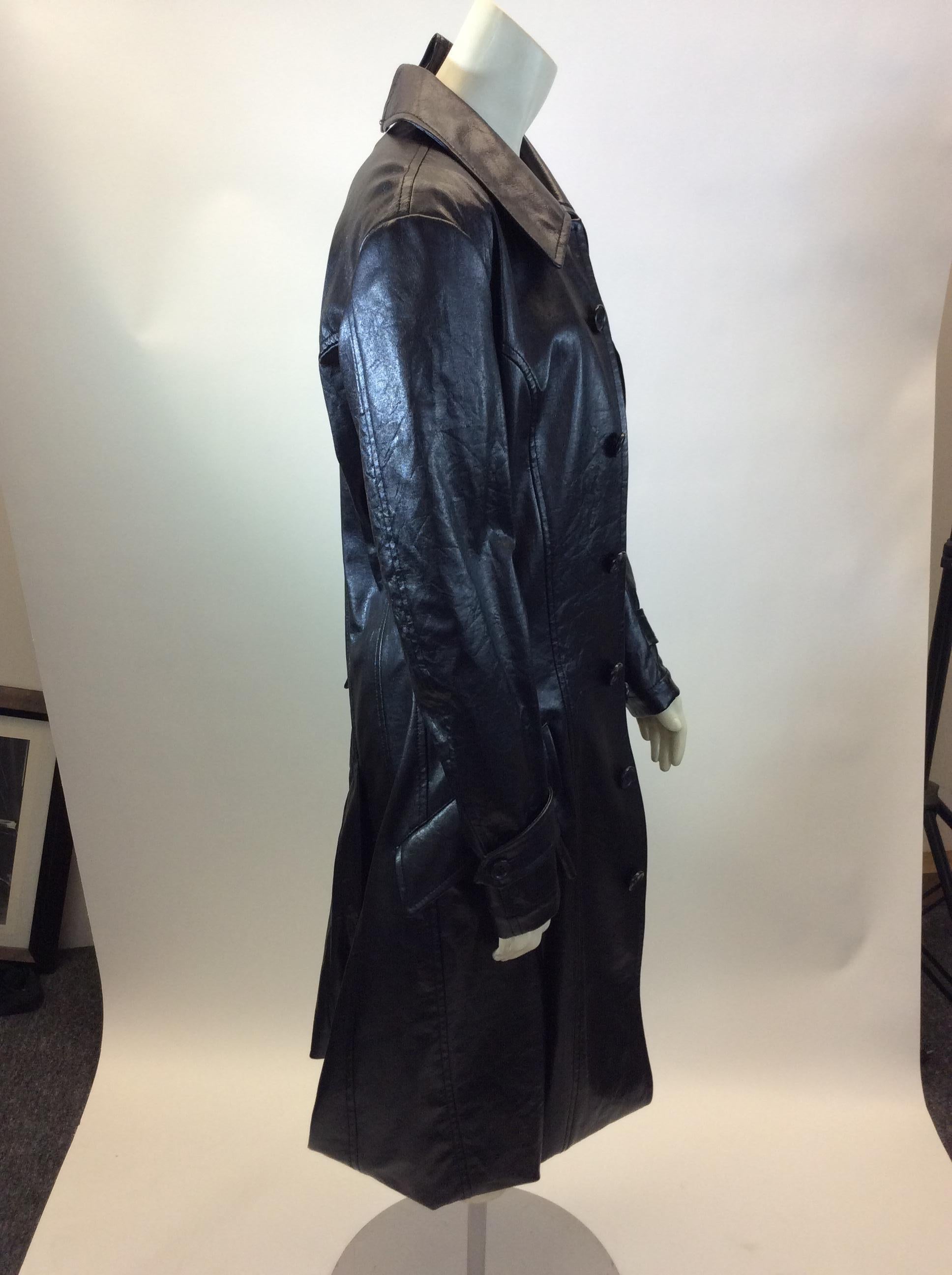Women's Junya Watanabe Black Trench Coat NWT For Sale