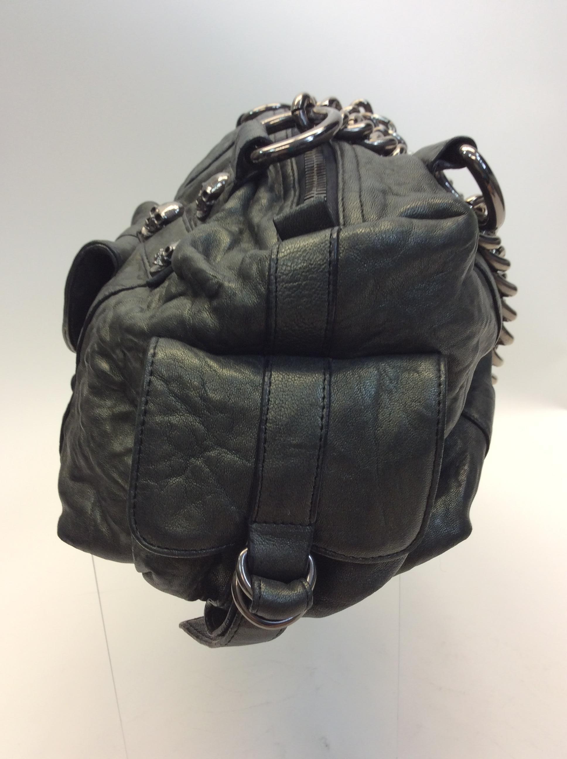 Thomas Wylde Green Leather Skull Handbag
$699
Leather
15