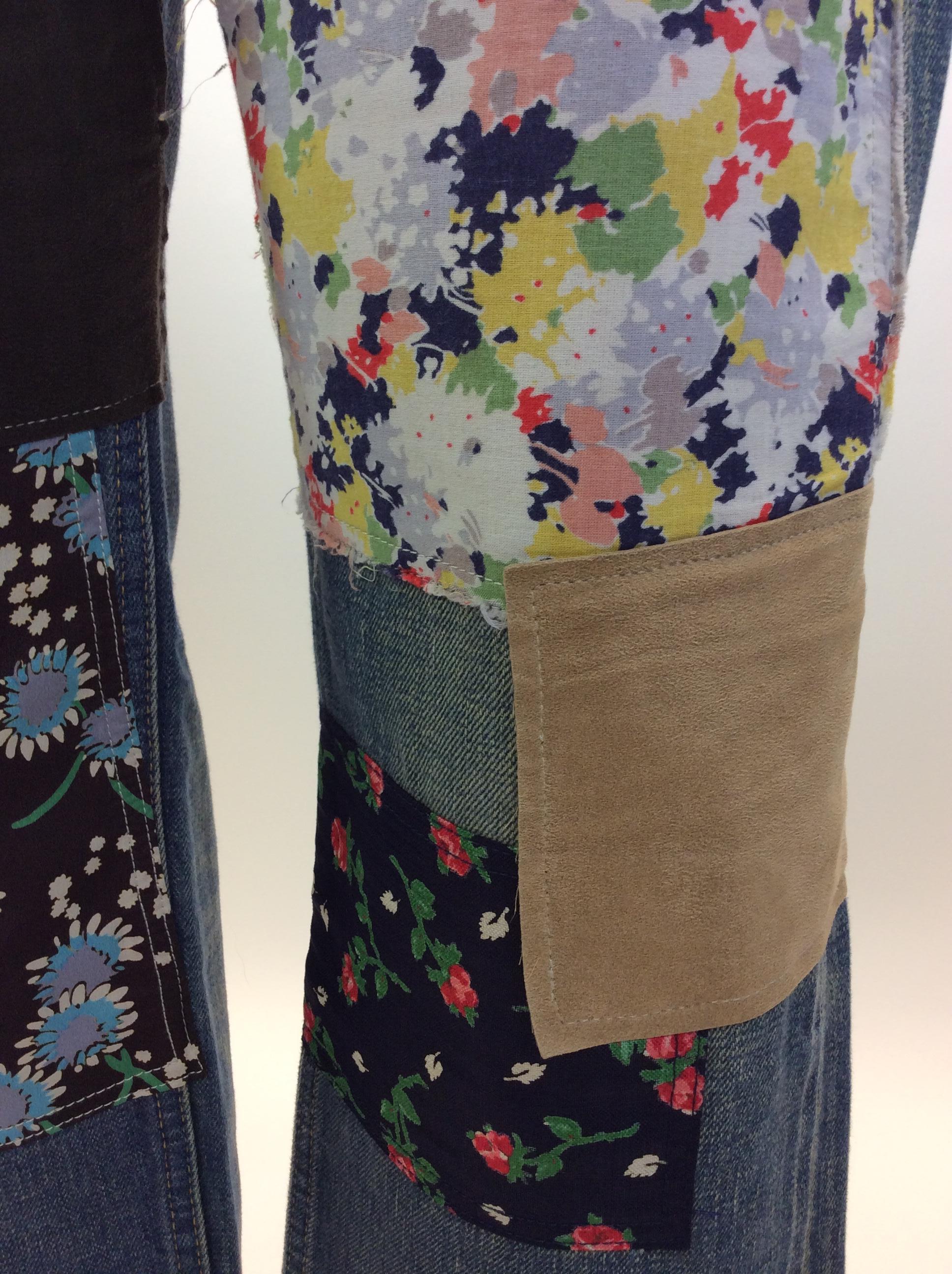 Women's Junya Watanabe Denim Patch Jeans For Sale
