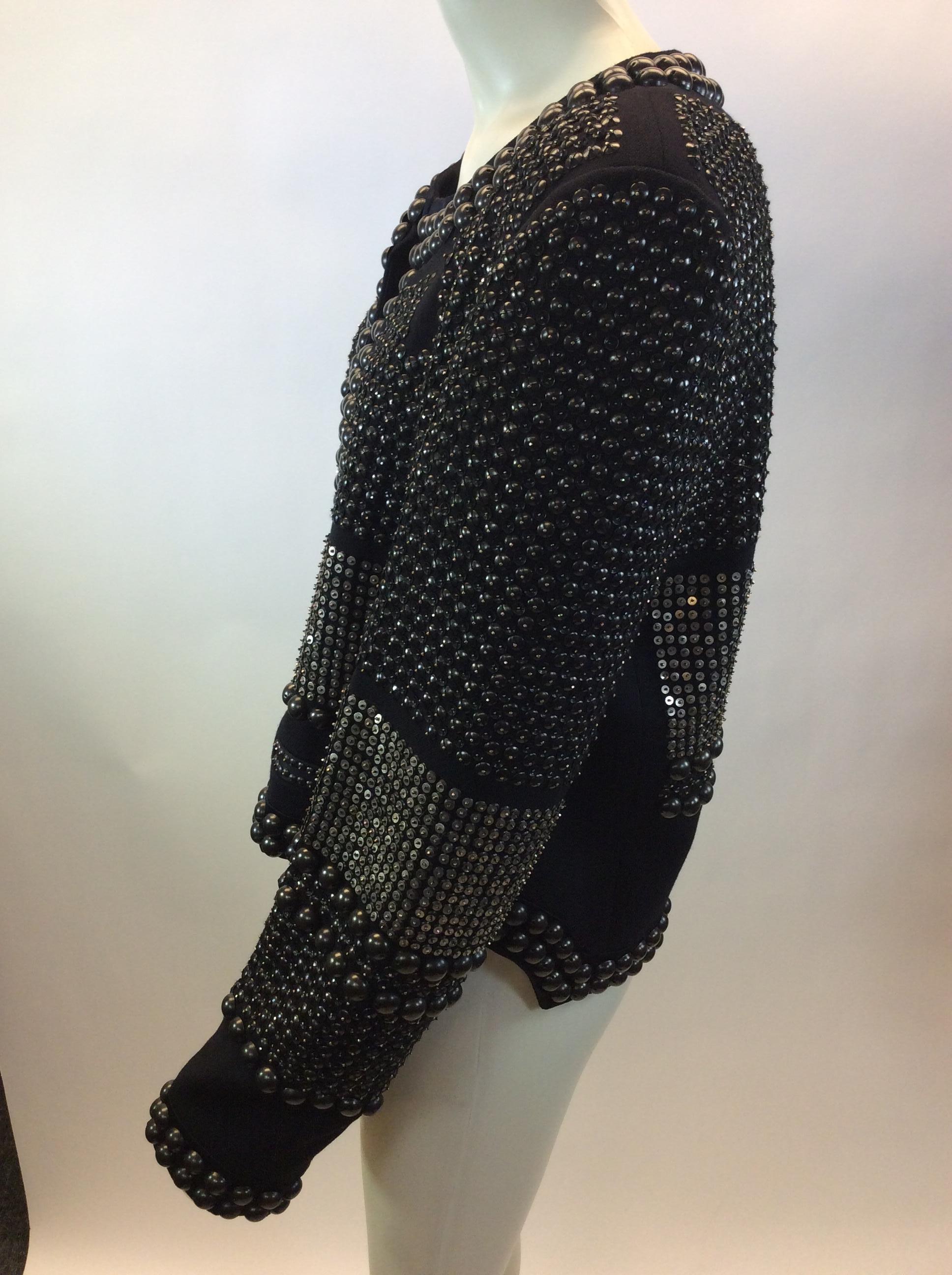 Isabel Marant Black Studded Jacket
$599
Made in Slovakia
100% wool
Size 42
Length 20