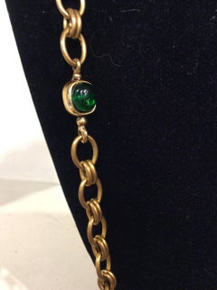 Chanel Multi-Colored Poured Glass Necklace