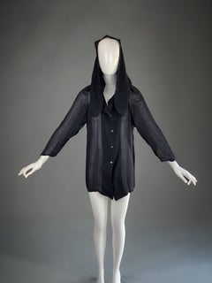 John Galliano 1987- 88 H/W „The Rose“ Kollektion Transparentes Minikleid