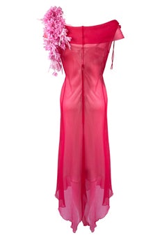 Dolce&Gabbana Frühjahr/Sommer S/S 1998 „Stromboli“ – Seidenkleid mit Blumenmuster