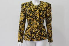 Gianni Versace Baroque Printed Jacket Fall 1991