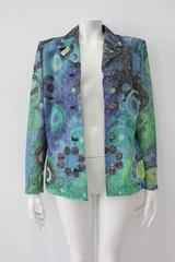 Gianni Versace Couture Punk Laser-Cut Jacket Spring 1994