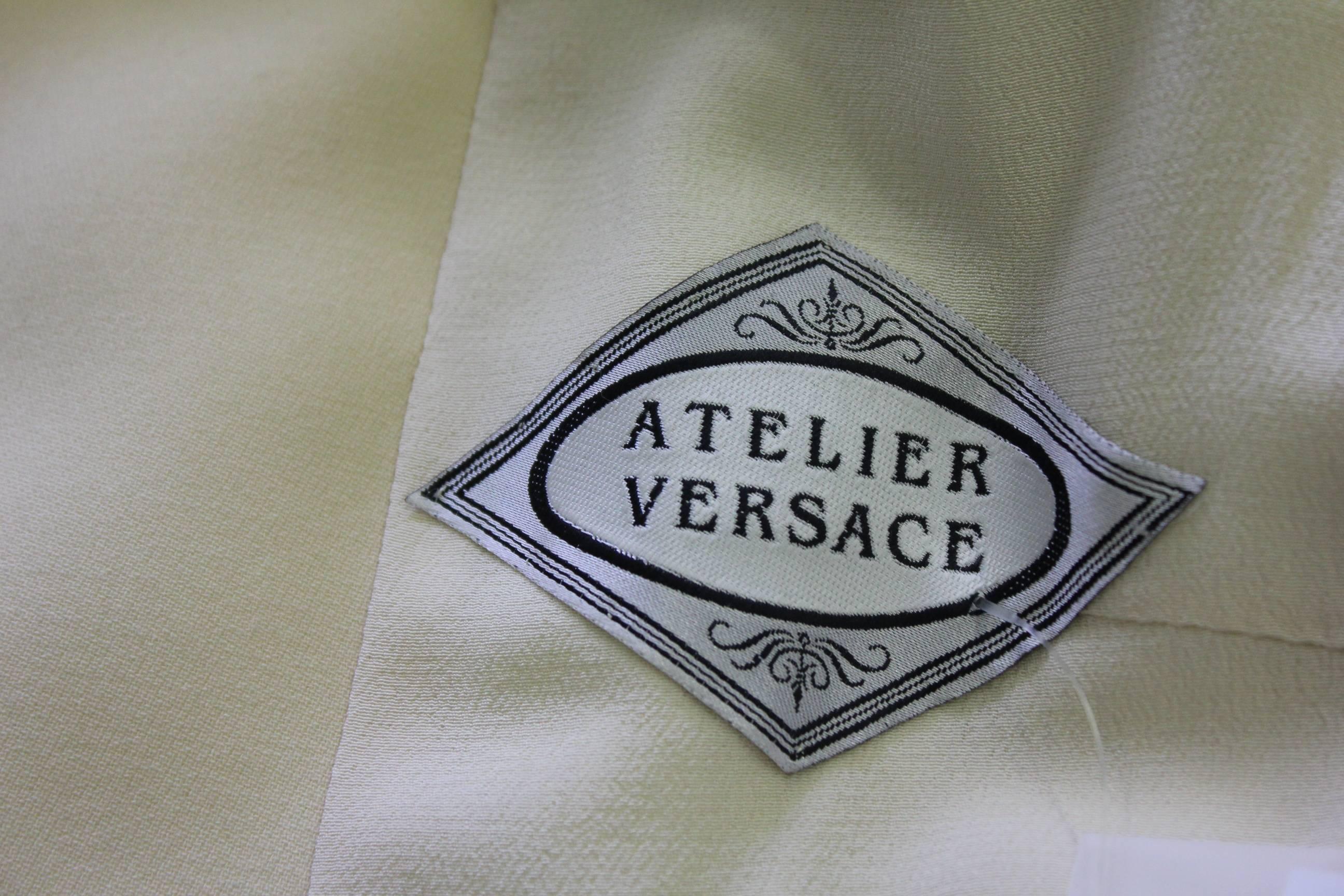 Very Rare Atelier Versace Suit Spring 1995 For Sale 2