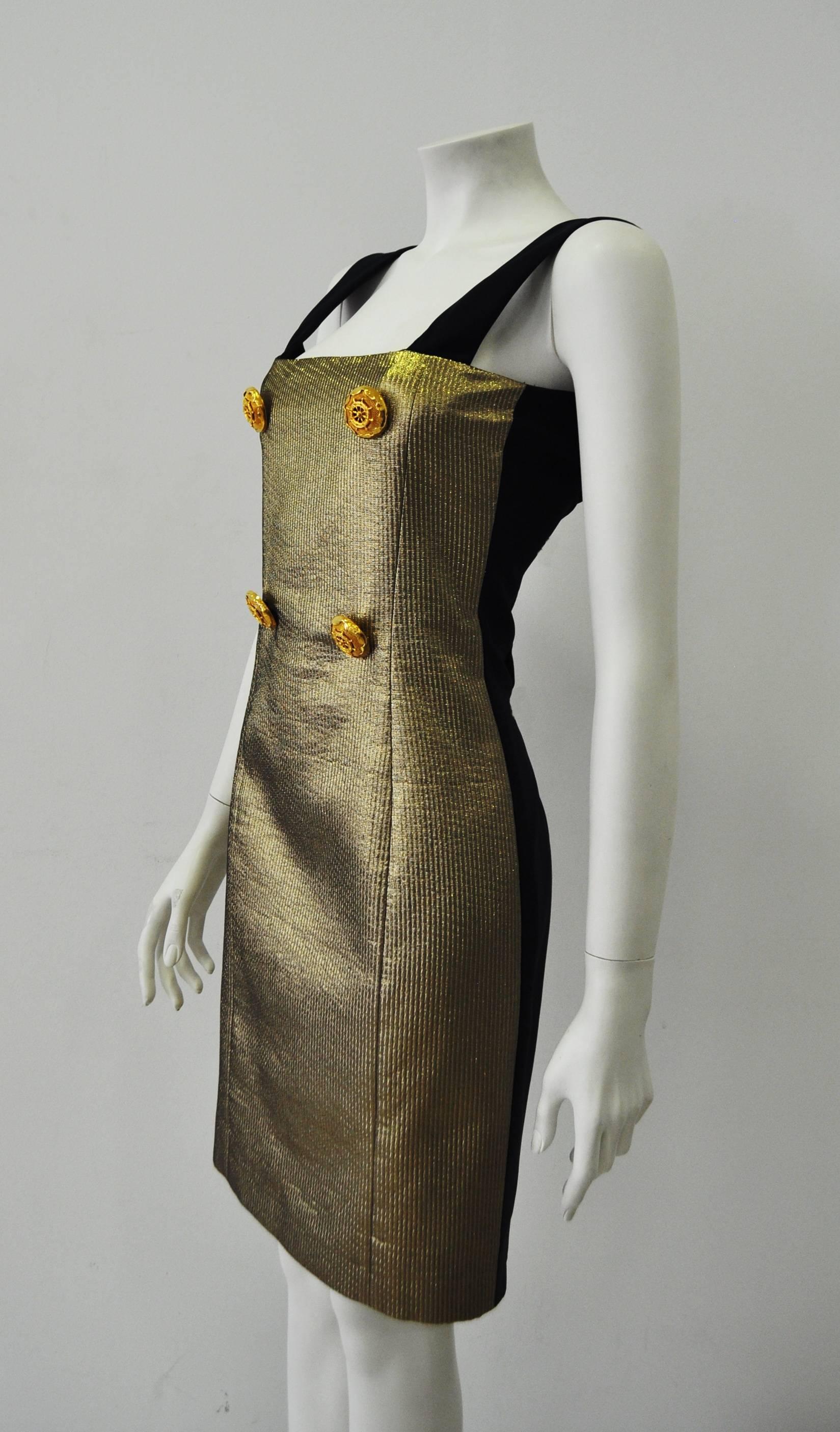 Women's Unique Gianfranco Ferre Dress And Coat Ensemble 1990's For Sale