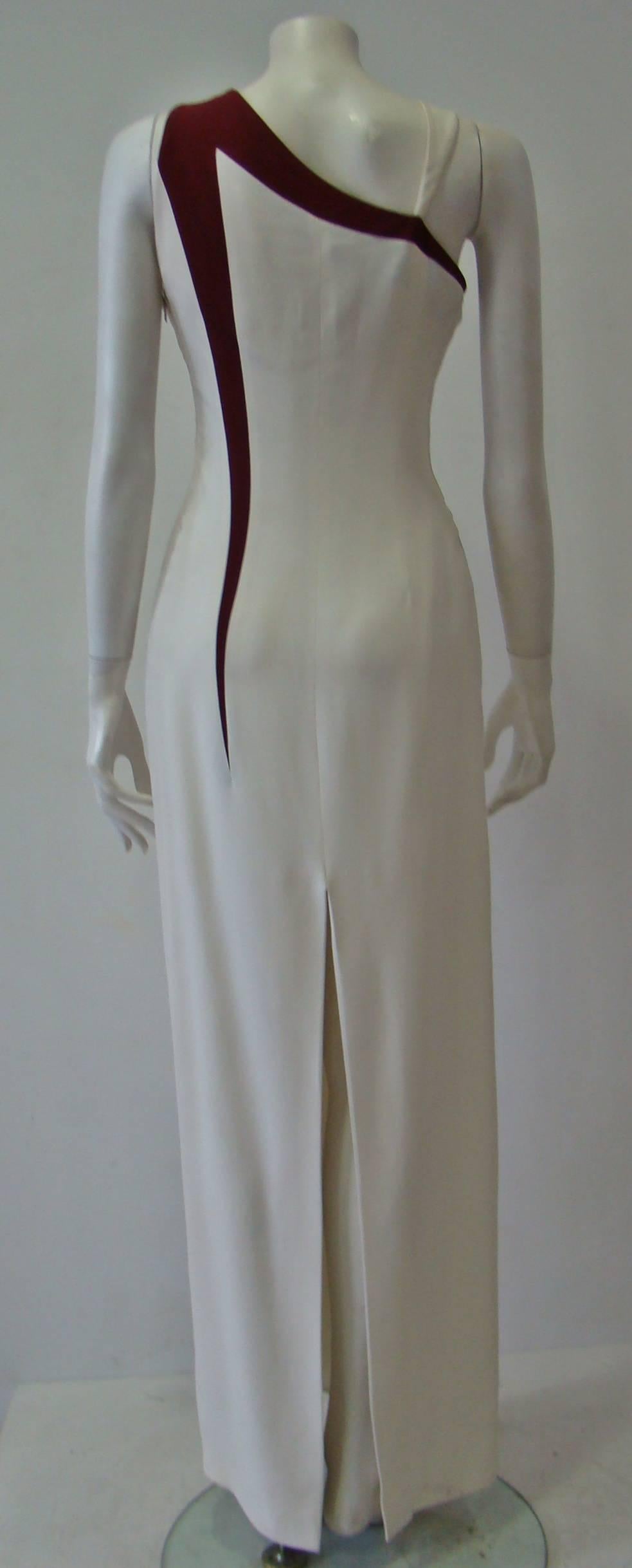 Rare Angelo Mozzillo Bodycon Evening Gown Spring 1999 In New Condition For Sale In Athens, Agia Paraskevi