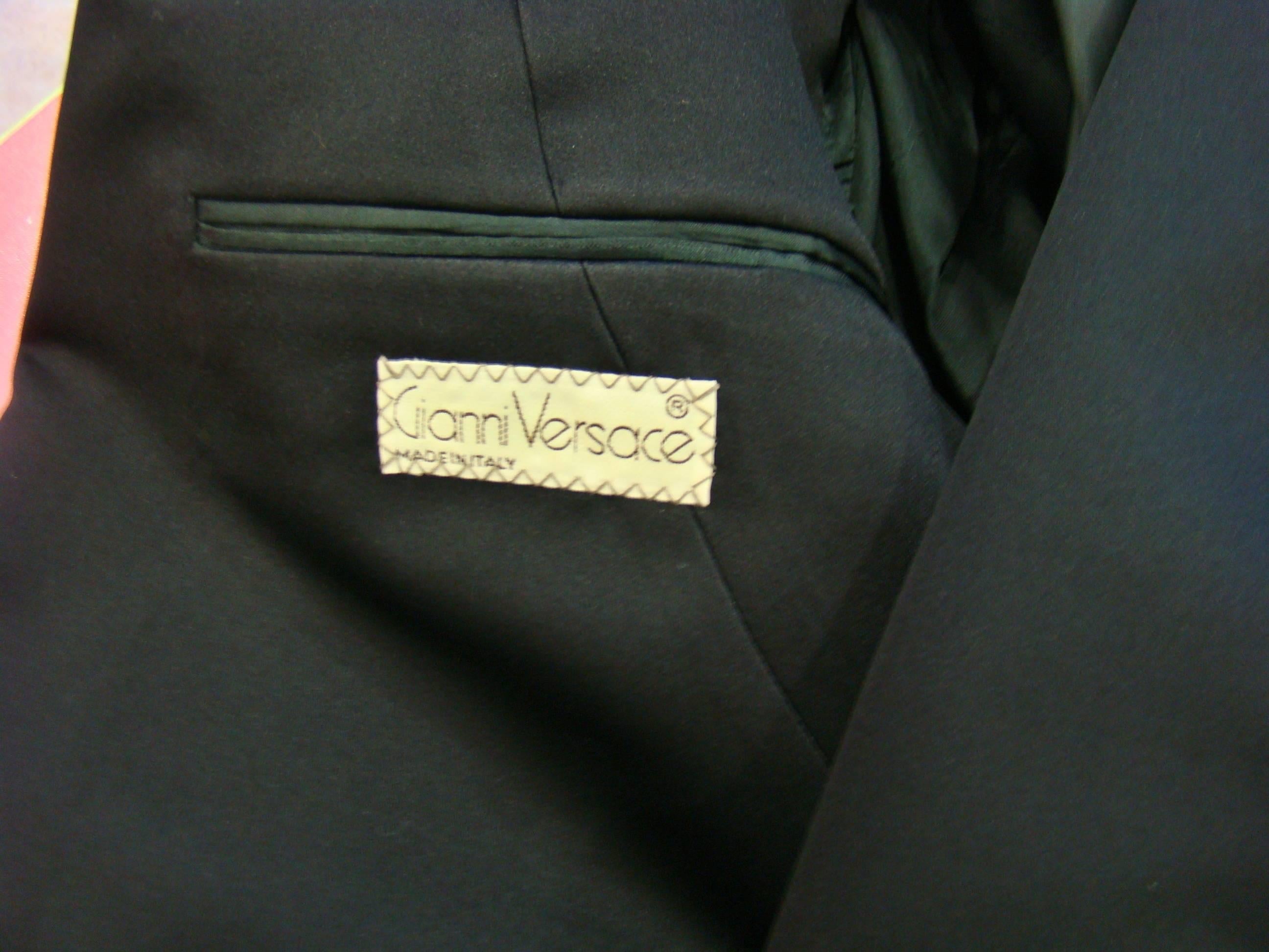 Men's Unique Gianni Versace Smoking Suit For Sale