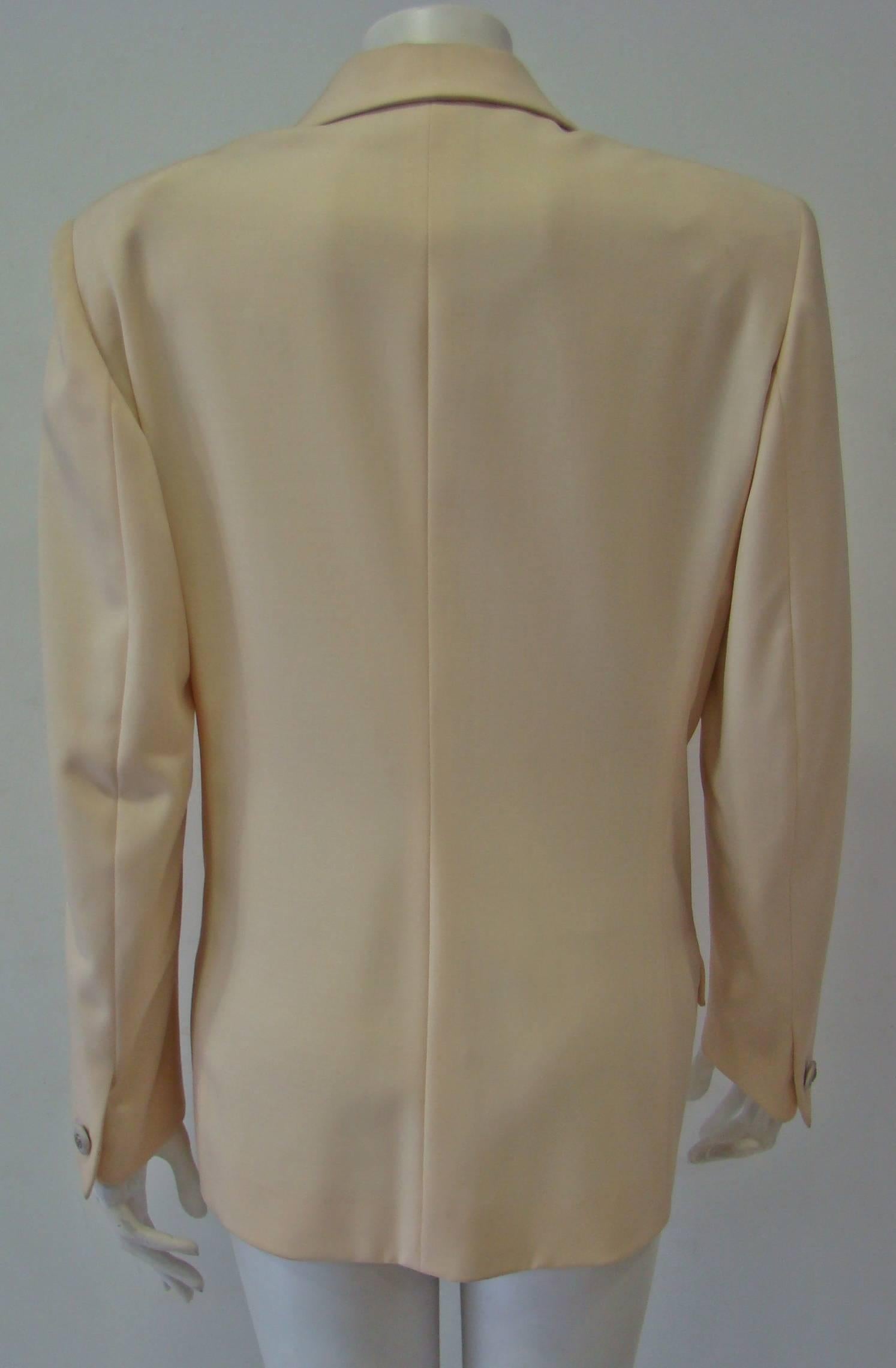 Women's Rare Gianni Versace Couture Tuxedo Jacket Fall 1996 For Sale