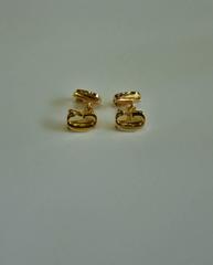 Gianni Versace Gold Cufflinks 1990's