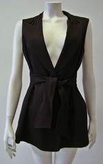 Rare Calude Montana Dark Brown Vest