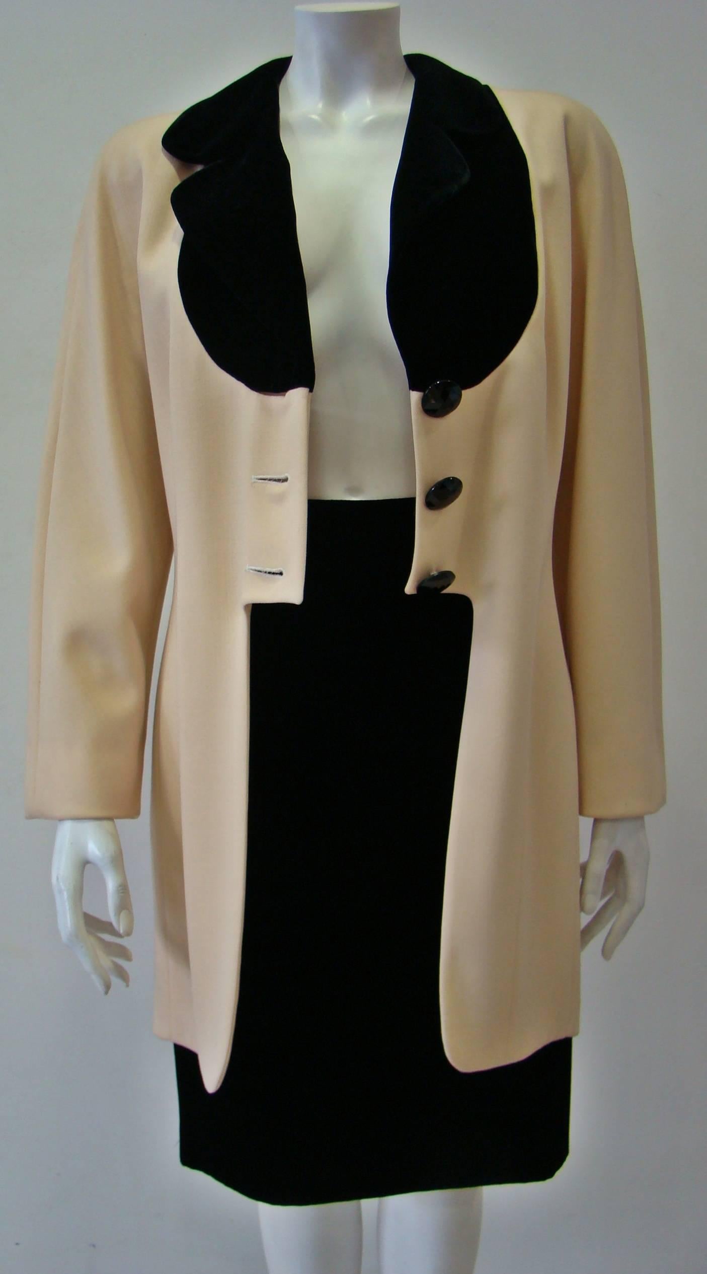 Women's Rare Gianfranco Ferre Evening Tailcoat Skirt Suit For Sale