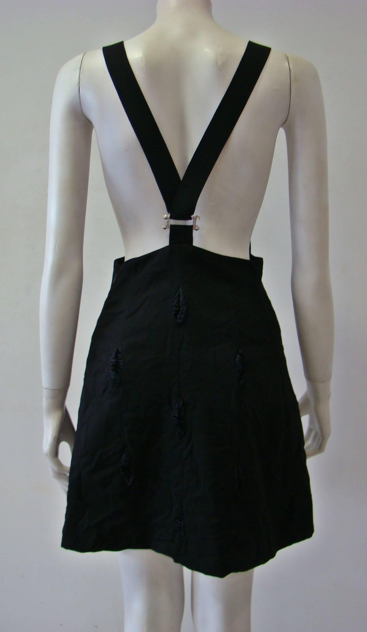 Atelier Versace Punk Evening Pinafore Romber And Jacket Spring 1994 For Sale 1
