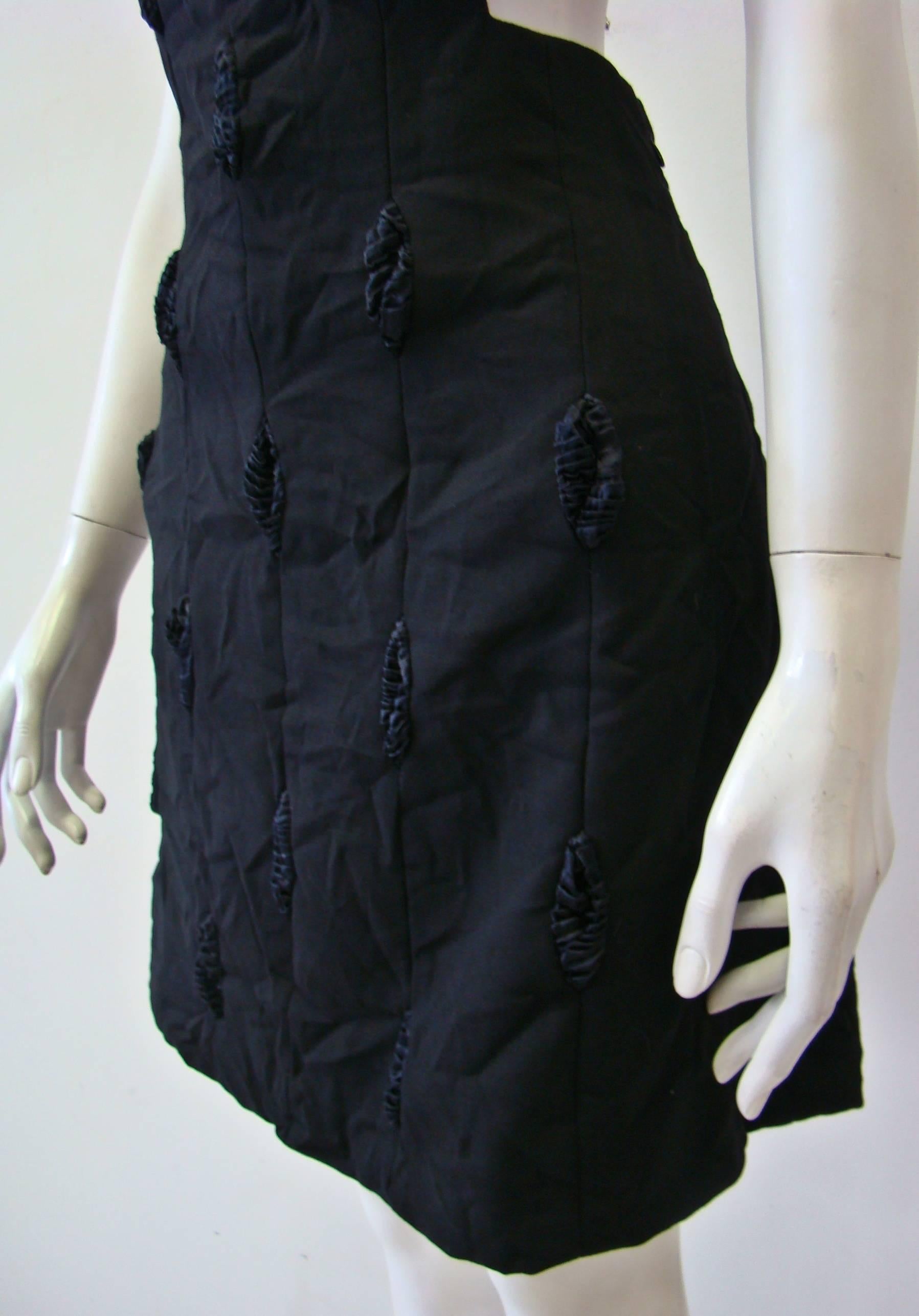 Atelier Versace Punk Evening Pinafore Romber And Jacket Spring 1994 For Sale 4