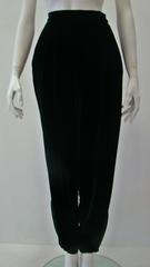 Gianni Versace Emerald Velvet Pants