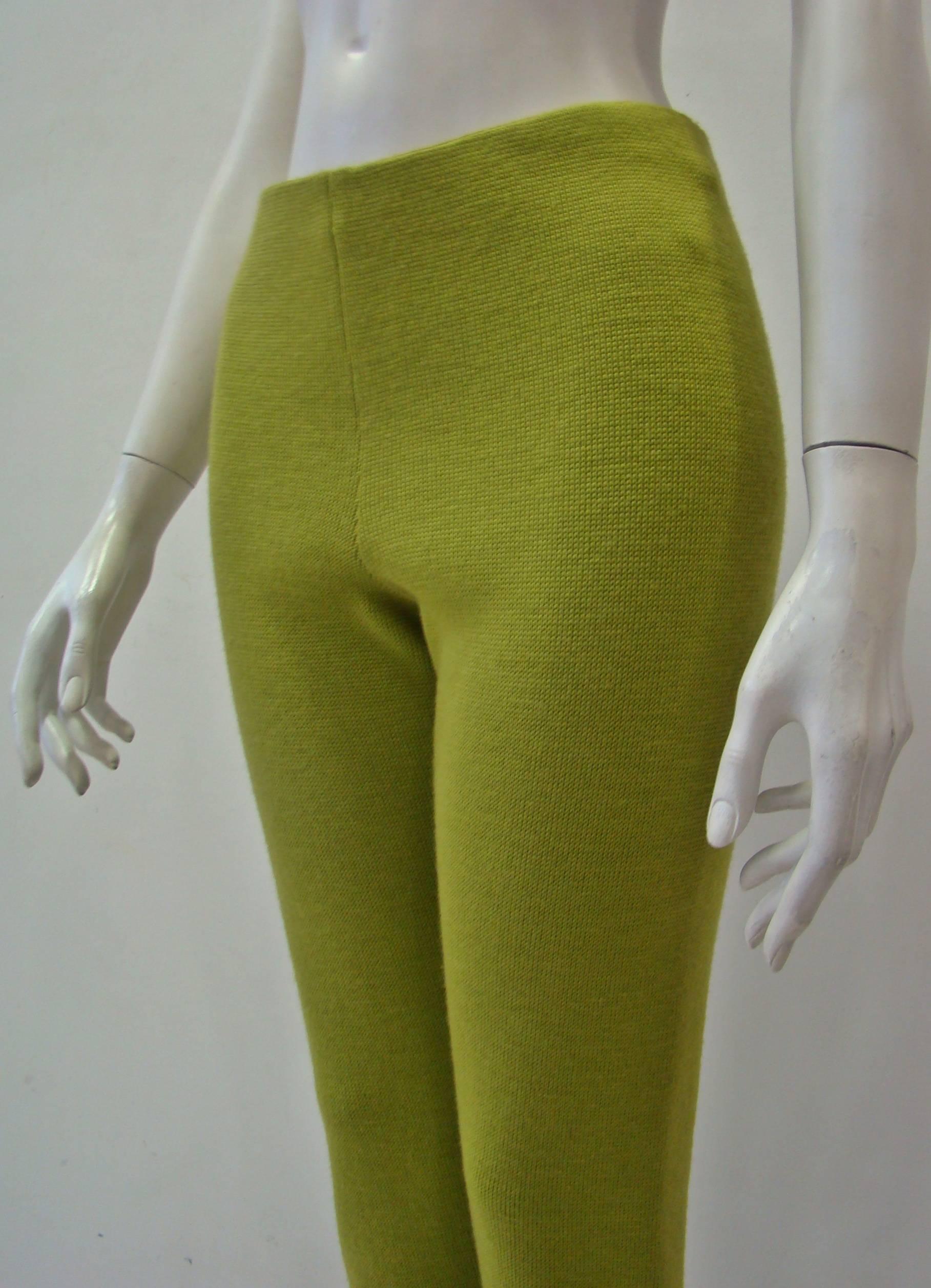 Women's Gianni Versace Couture Wool Pants Fall 1997 For Sale