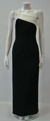 Rare Angelo Mozzillo Column Evening Gown Spring 1999