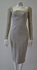 Unique Gianni Versace Couture Bodycon Stretch Dress