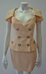 Gianni Versace Couture Double Breasted Jacket Spring 1995