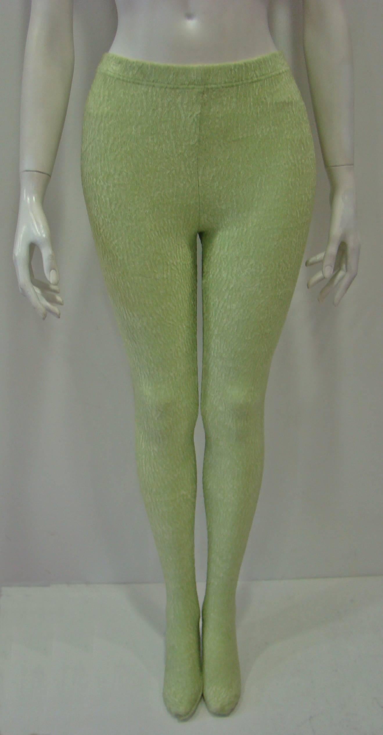 pale green leggings