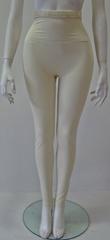 Gianni Versace Couture Creme Stretch Leggings