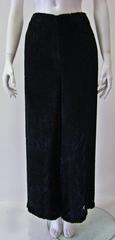Rare Ella Singh Laser Cut Velvet Evening Palazzo Pants