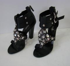 Pierre Balmain High Heel Shoes With Swarovski Crystals