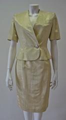 Jean-Louis Scherrer Lurex Skirt Suit