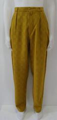 Gianni Versace Mustard Wool Pants 1990s