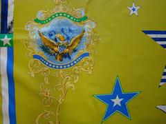 Atelier Versace Flags Printed Silk Scarf