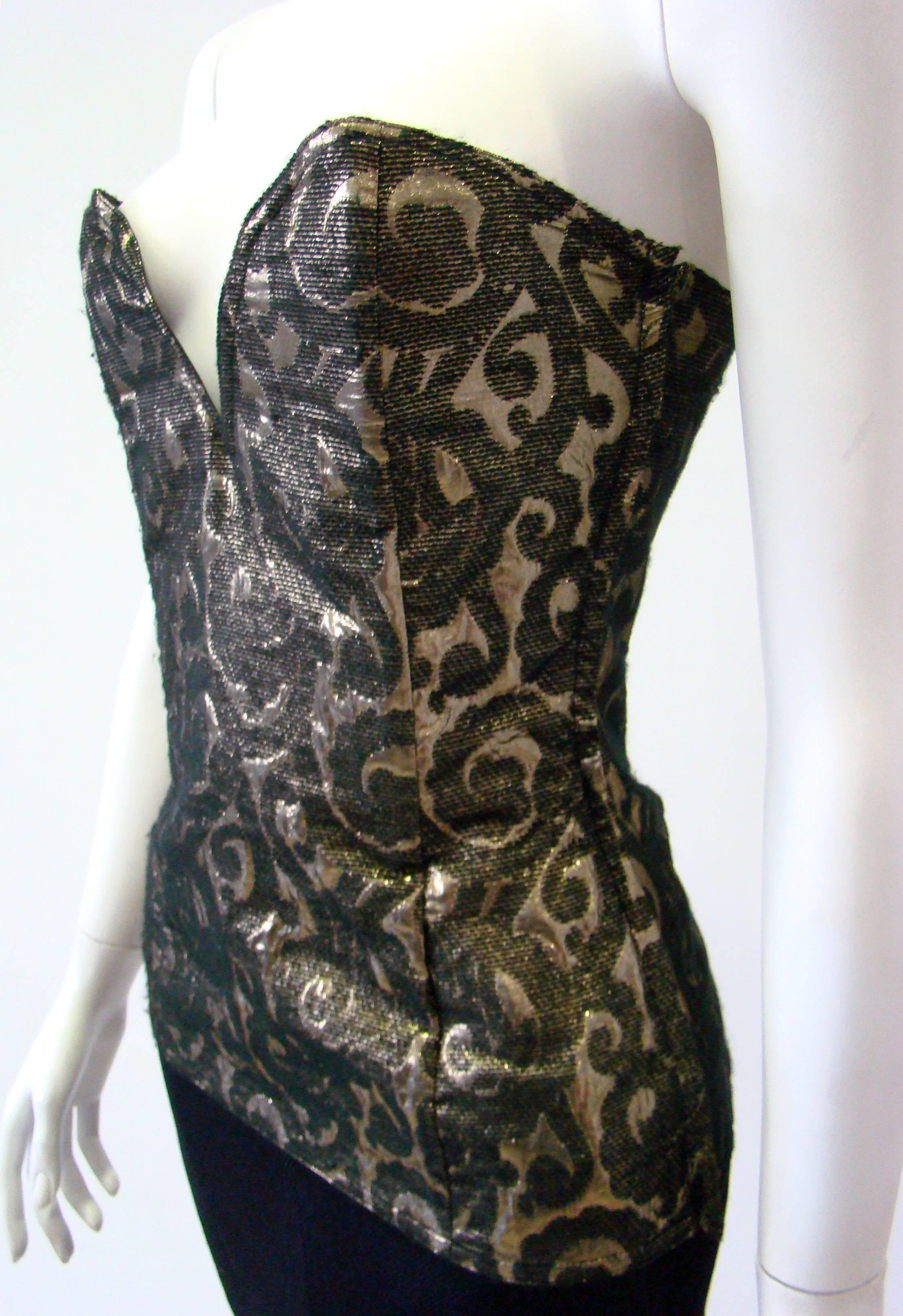Istante By Gianni Versace Bustier Fall 1987 For Sale 1