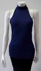 Gianni Versace Polo Neck Top Blouse