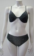 Gianfranco Ferre Separate Bikini With White Dots